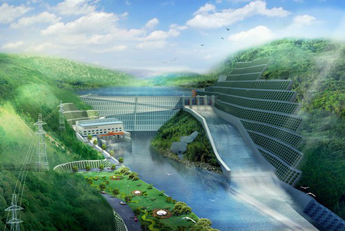 贡井老挝南塔河1号水电站项目